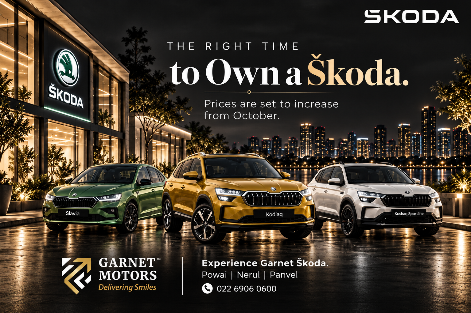 The Right Time to Own a ŠKODA | Premium Cars, Exceptional Style