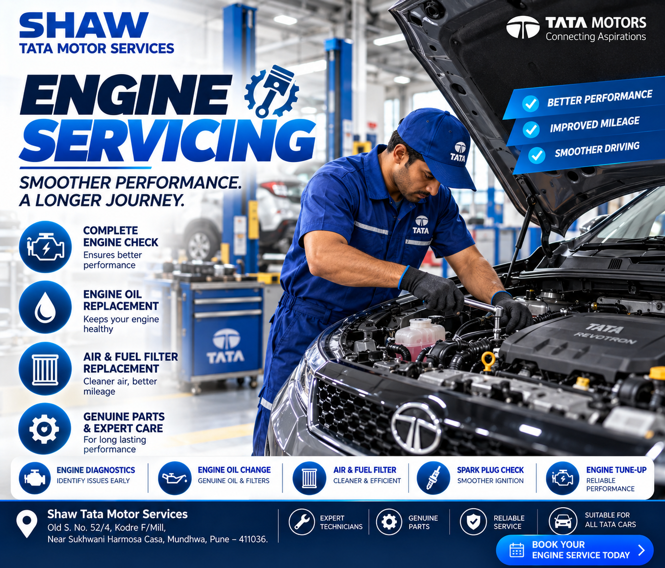 Engine Servicing for Smoother Performance | Shaw Tata Motor Services