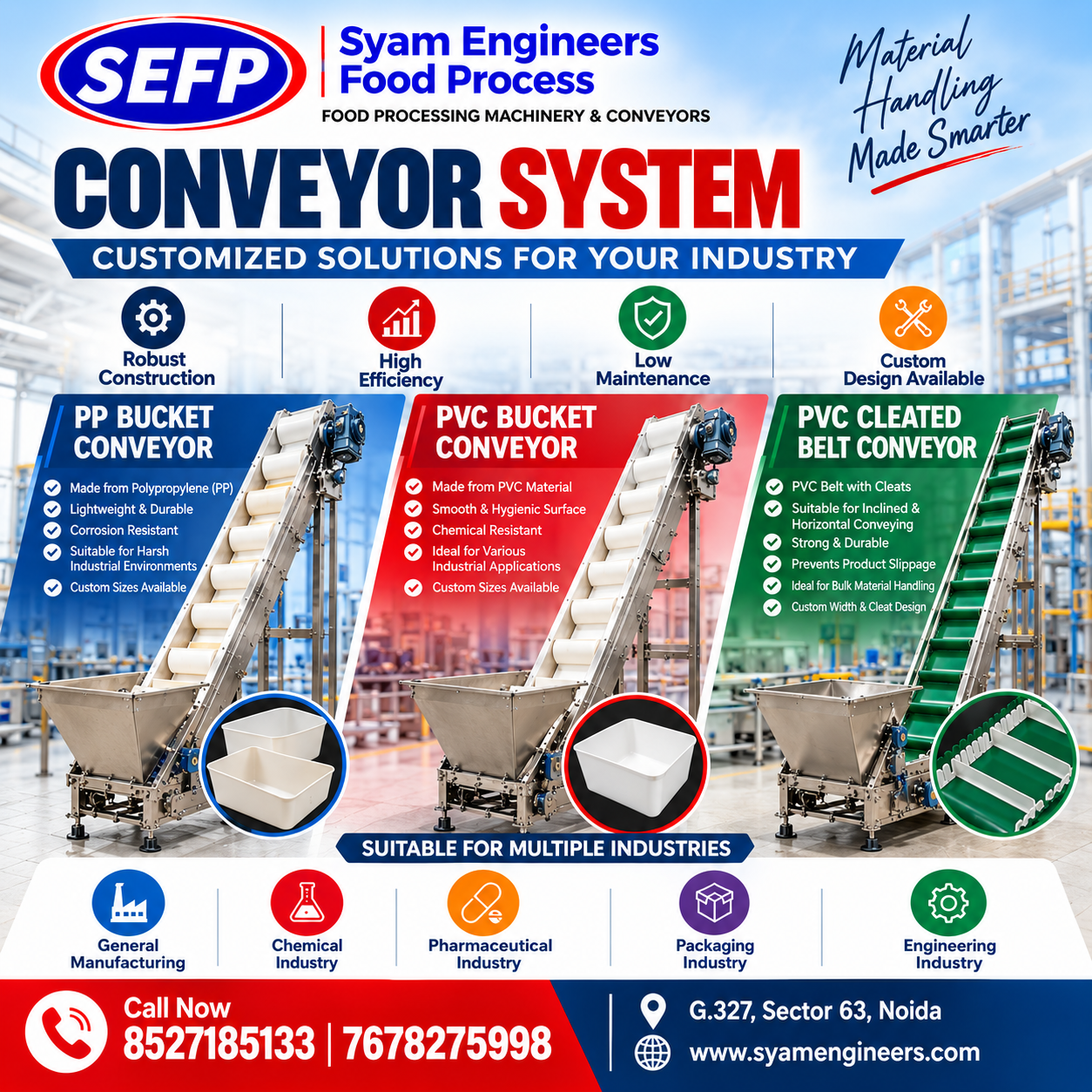 Conveyor System Manufacturer In Delhi NCR