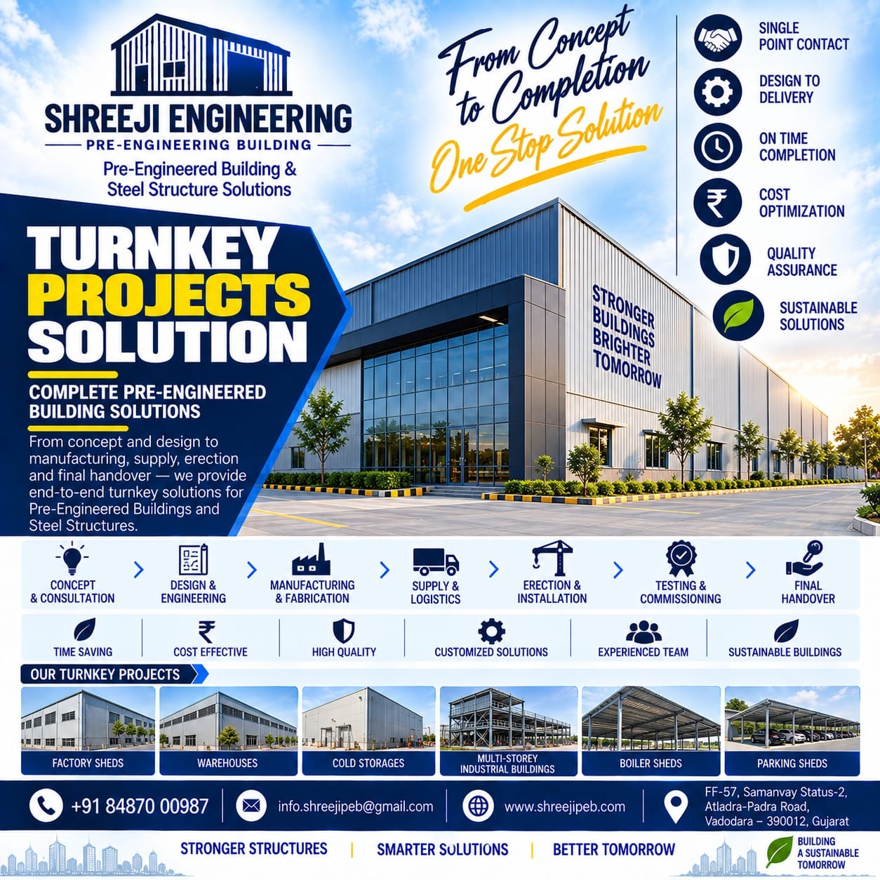 Turnkey PEB Project Solution
