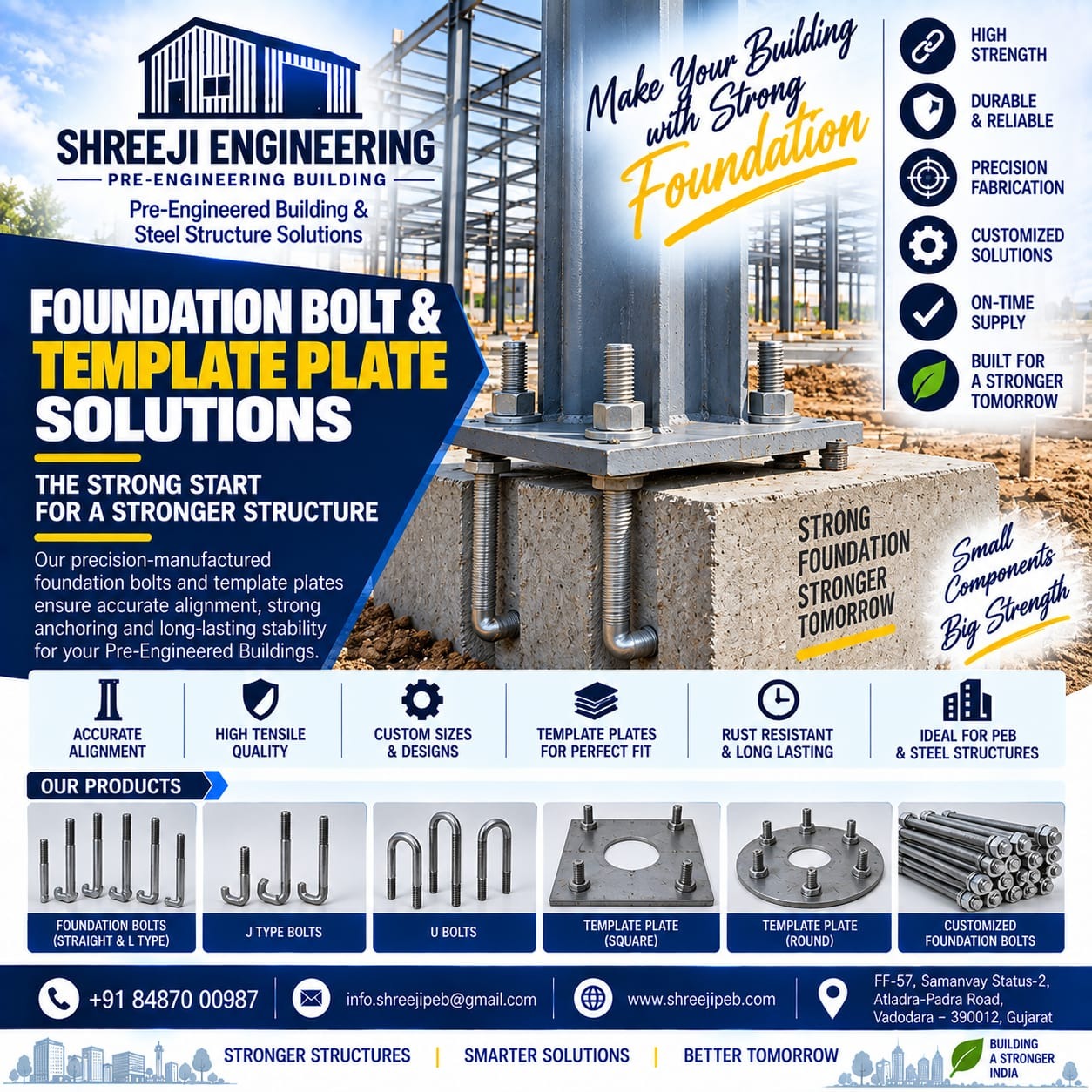 Strong Foundation, Stronger PEB Structure