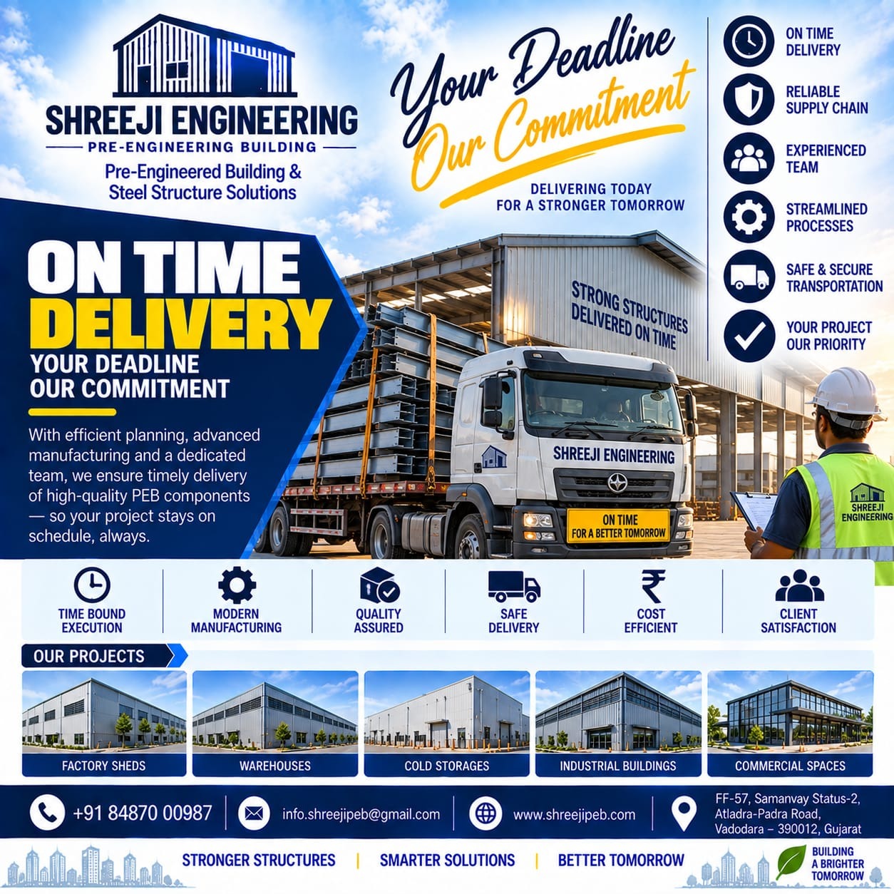 On-Time PEB Structure Delivery