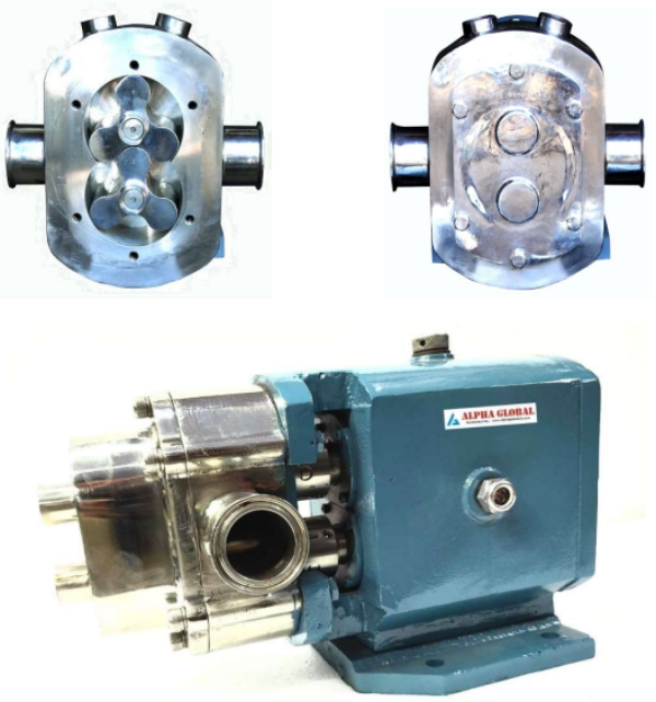 ss rotary lobe pump Manufacturer in Ahmedabad