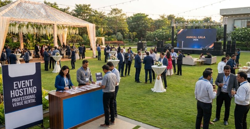 What Does Renting a Lawn in Owala Involve for Corporate Events