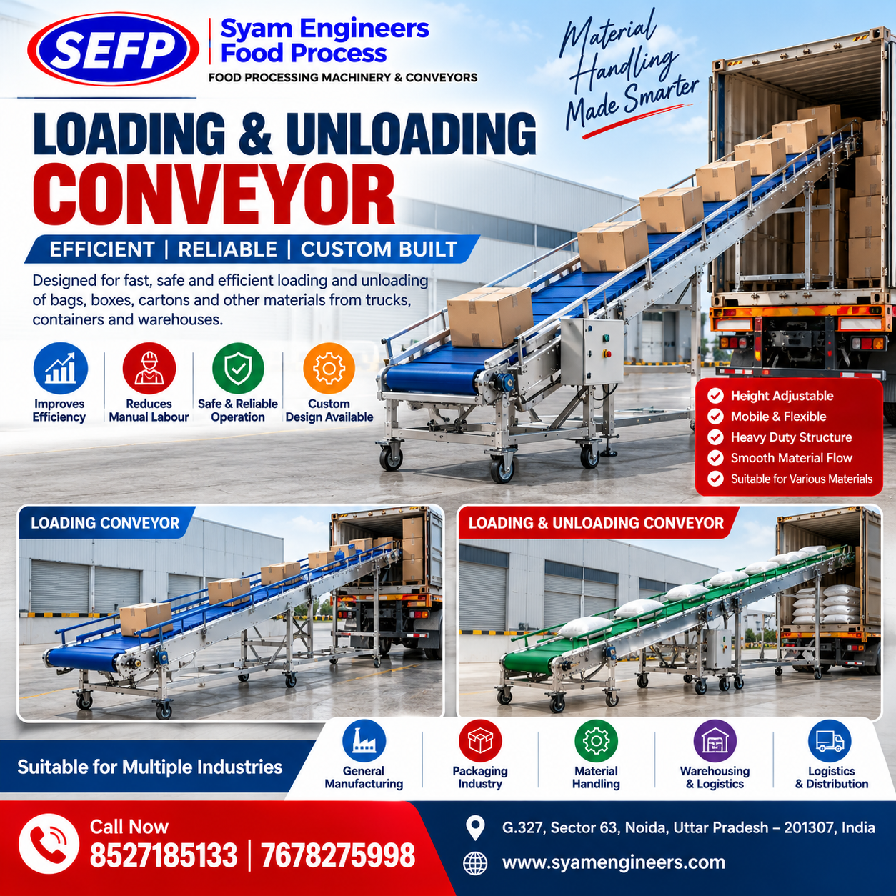 Material Handling Conveyor