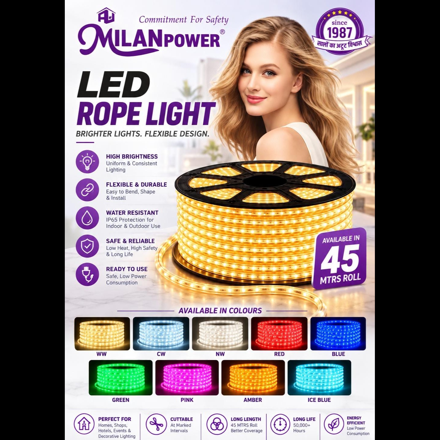 DIWALI DECORATIVE LED ROPE LIGHT DISTRIBUTER / WHOLESALER IN JAIPUR RAJASTHAN