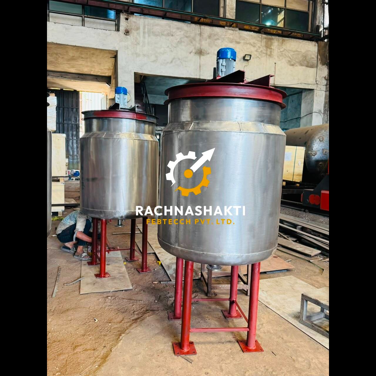 Jacketed Tank with Stirrer Manufacturer in Andhra Pradesh