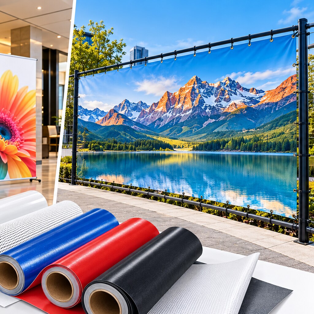 Choosing the Right Banner Printing Material for Indoor and Outdoor Promotions