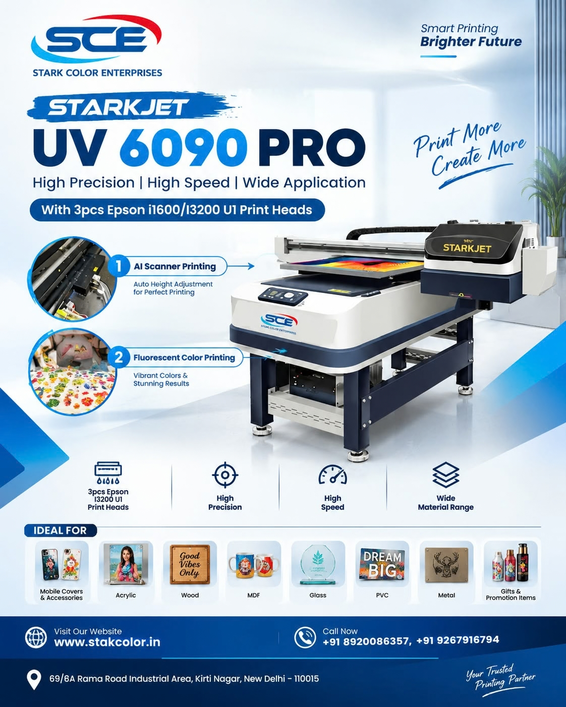 UV Flatbed Printer Supplier in patna