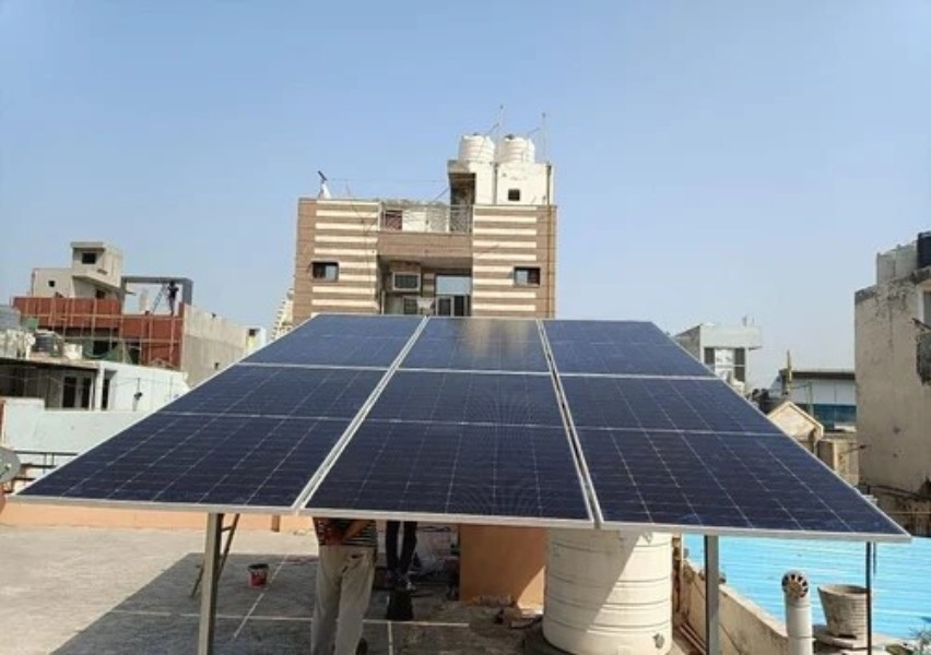 Solar Panel Installation in Radhe Krishna Nagar, Narol, Ahmedabad