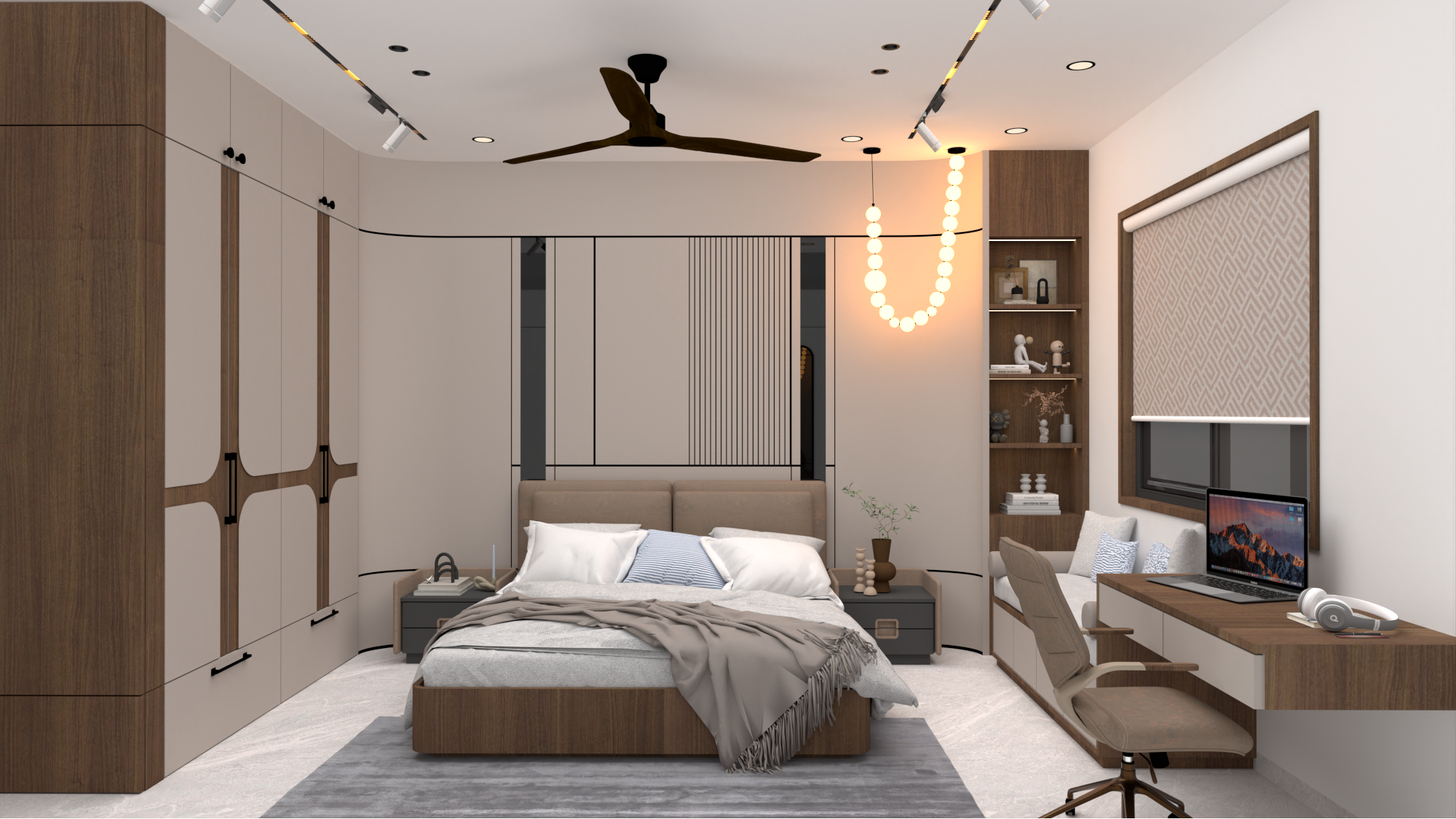 Interior designer's in Nashik , Bedroom interior Design, interior Studio in Nashik