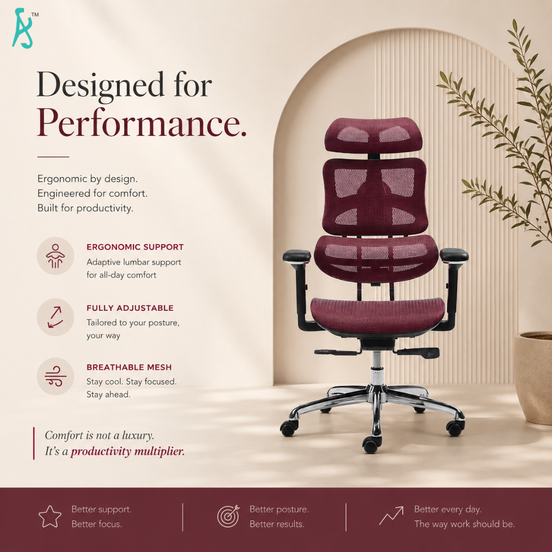 Ergonomic Office Chair Manufacturer Delhi,