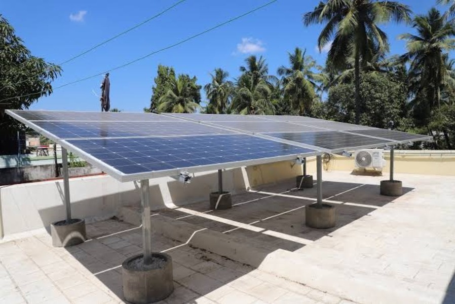 Solar Panel Installation Near Al Falah Society, Rasulabad, Ahmedabad