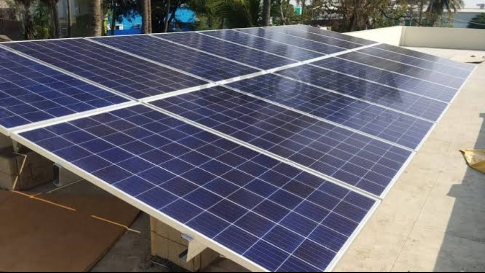Solar Panel Installation Near Bage Nishat Society, Juhapura, Ahmedabad
