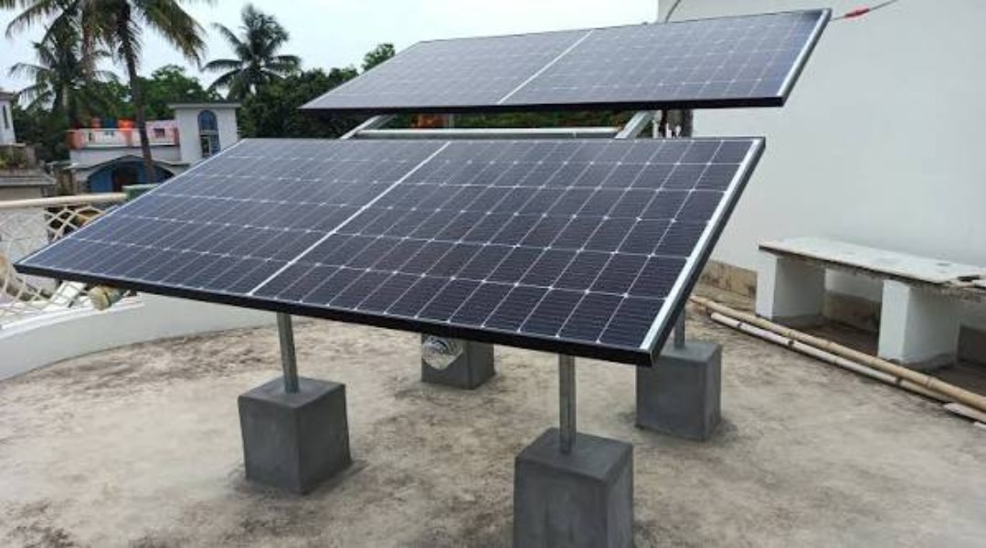 Solar Panel Installation Near Shiv Smruti Society, Juhapura, Ahmedabad