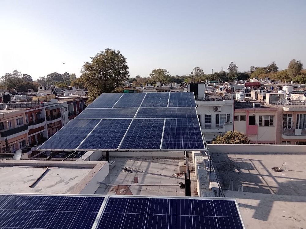 Solar Panel Installation Near Bibi Talav, Vatva, Ahmedabad