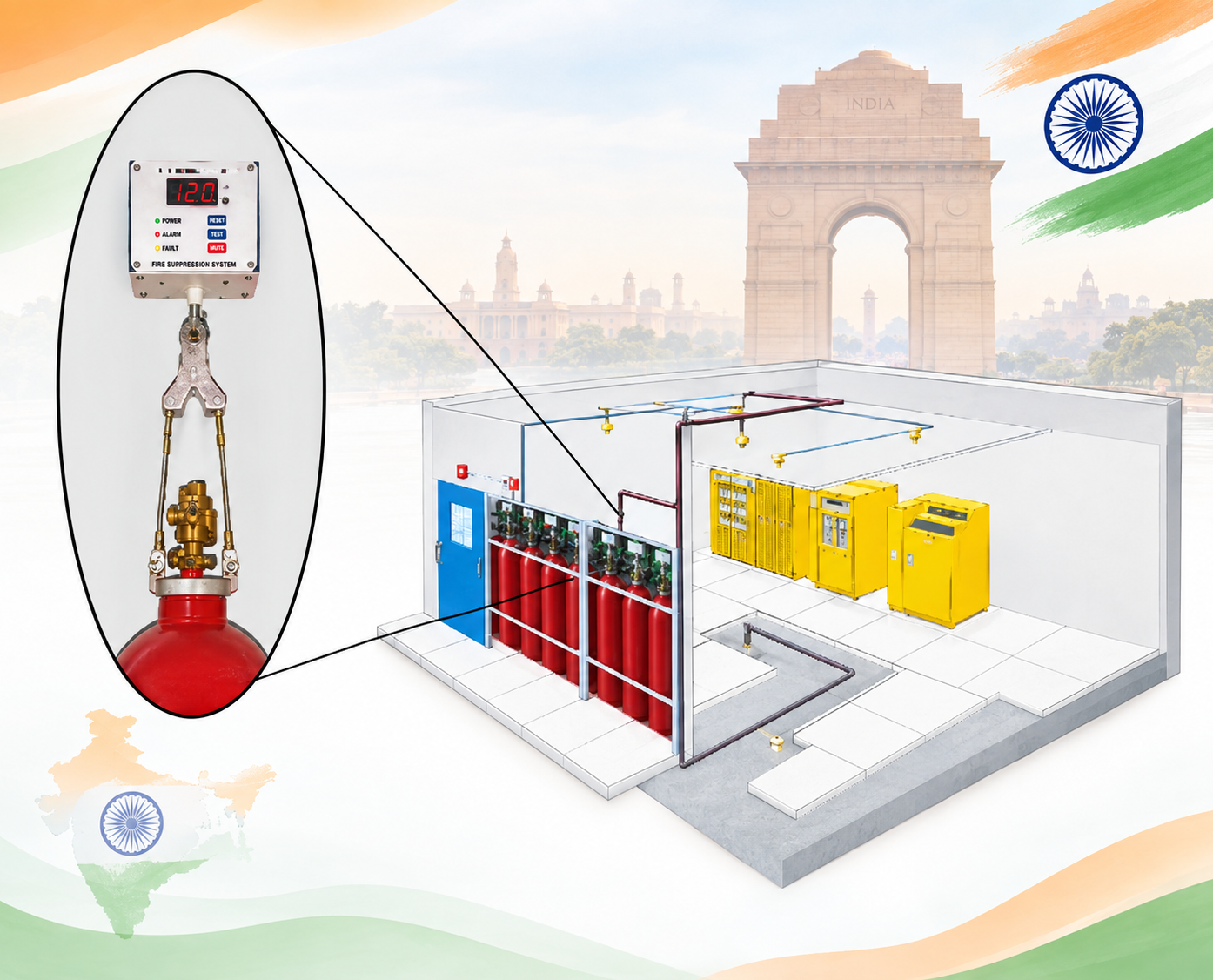 Factory Fire Extinguisher Manufacturer India