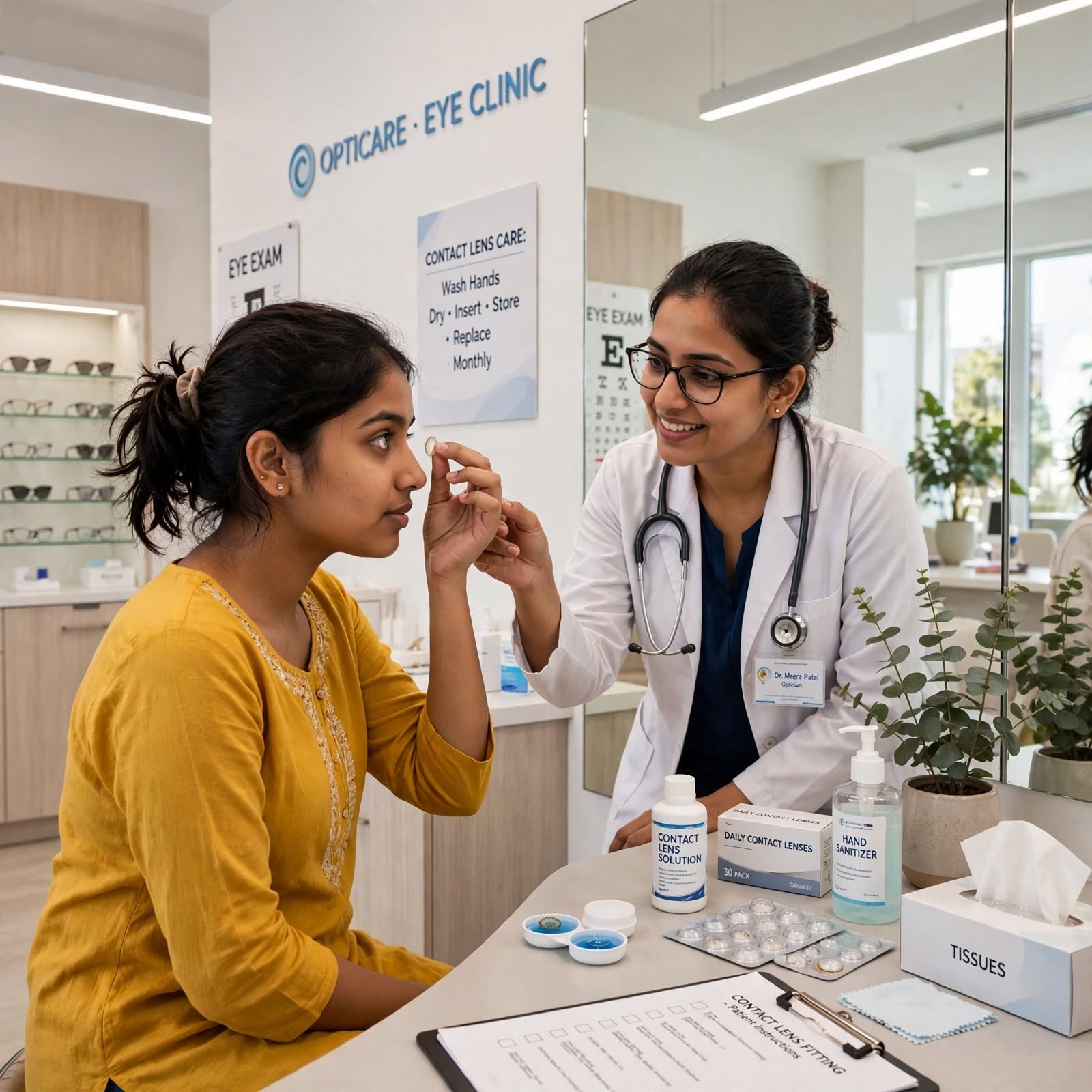 First Time Contact Lens Tips - From Best Eye Care Hospital in Kammanahalli