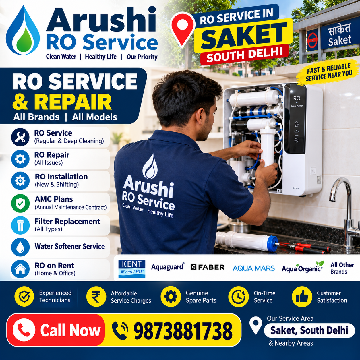 Ro service in Saket