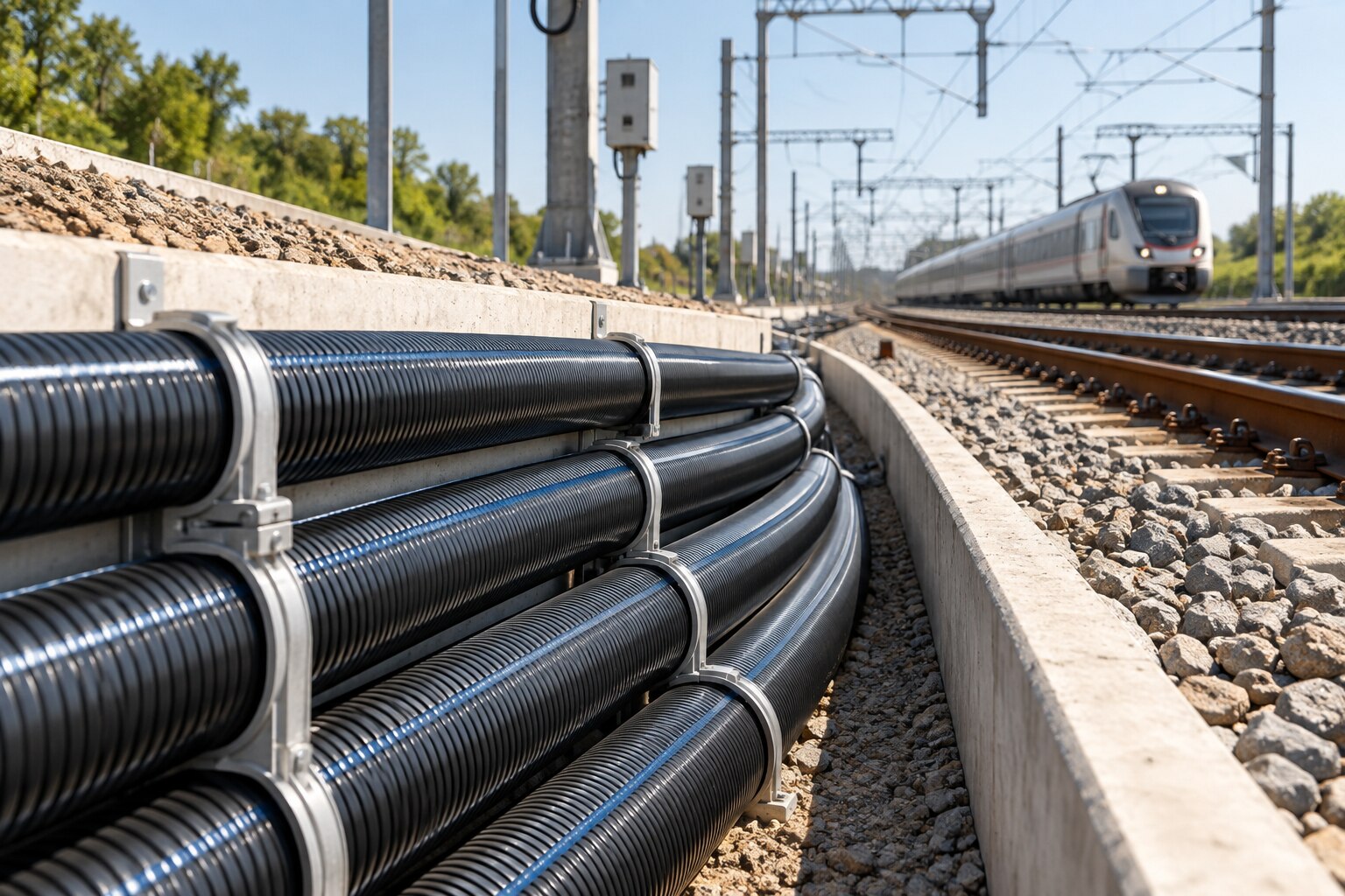 How to Use Tatflow PLB Duct Pipe for Railway Telecom Systems in Nagpur