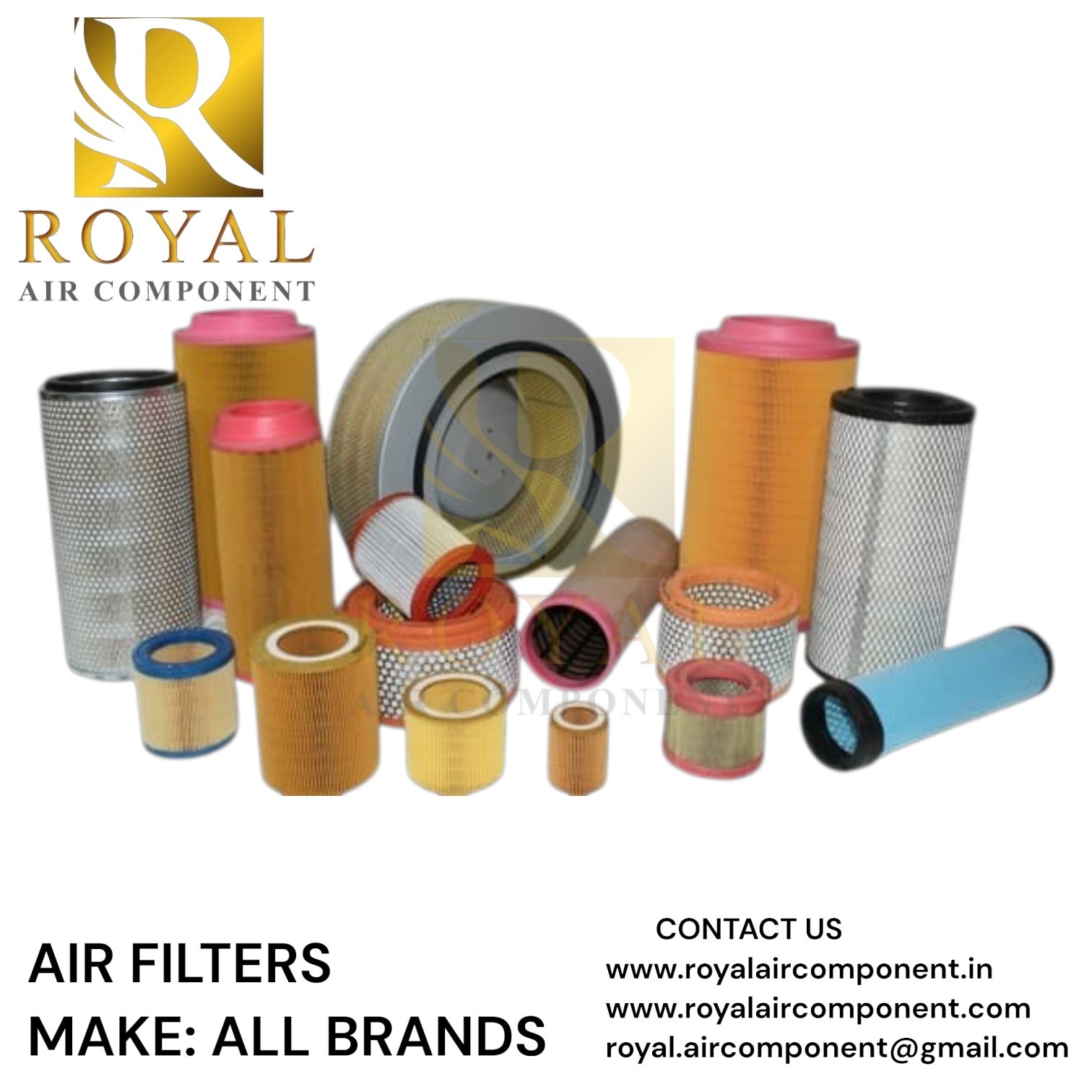 SCREW COMPRESSOR AIR FILTERS | ELGi SCREW COMPRESSOR FILTER | INGERSOLL RAND SCREW COMPRESSOR