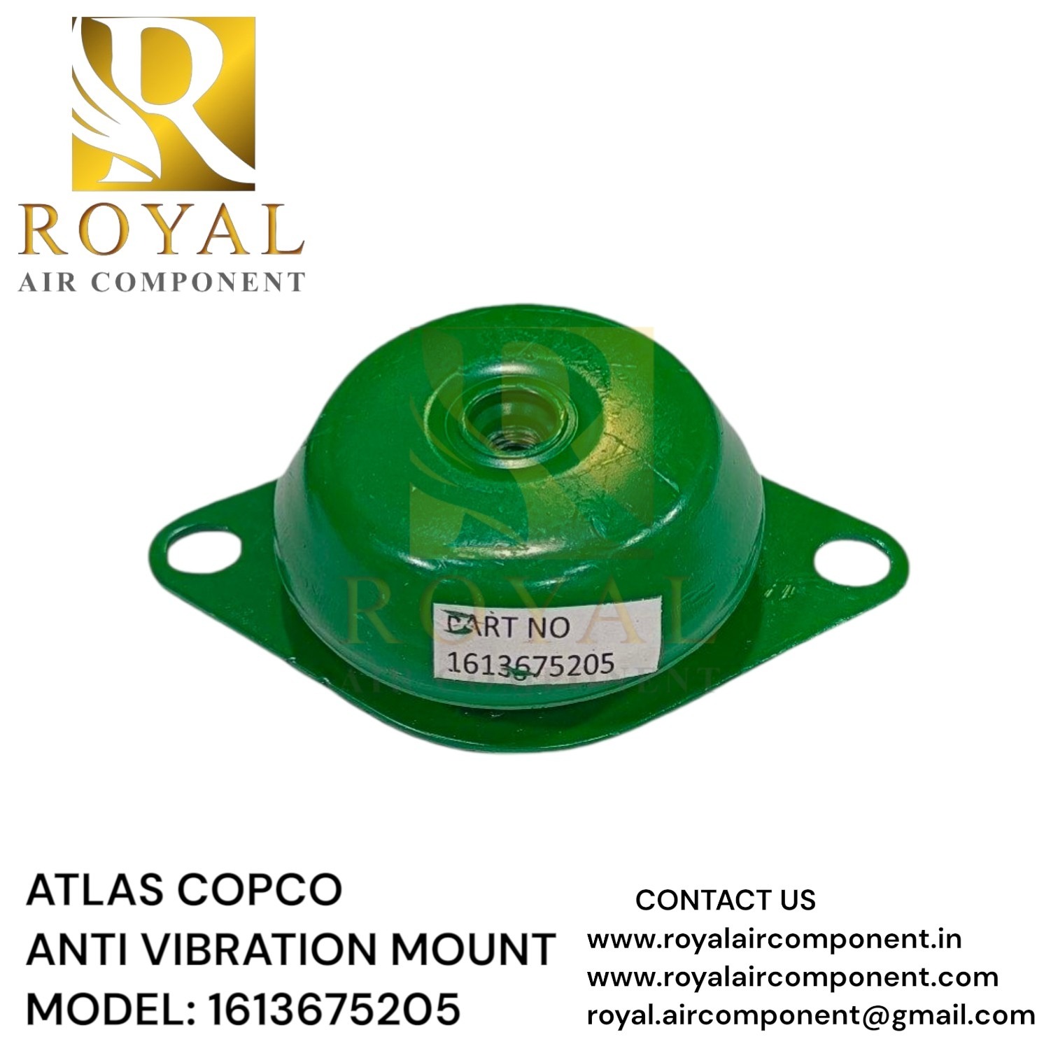ATLAS COPCO ANTI VIBRATION MOUNT P/N. 1613675205