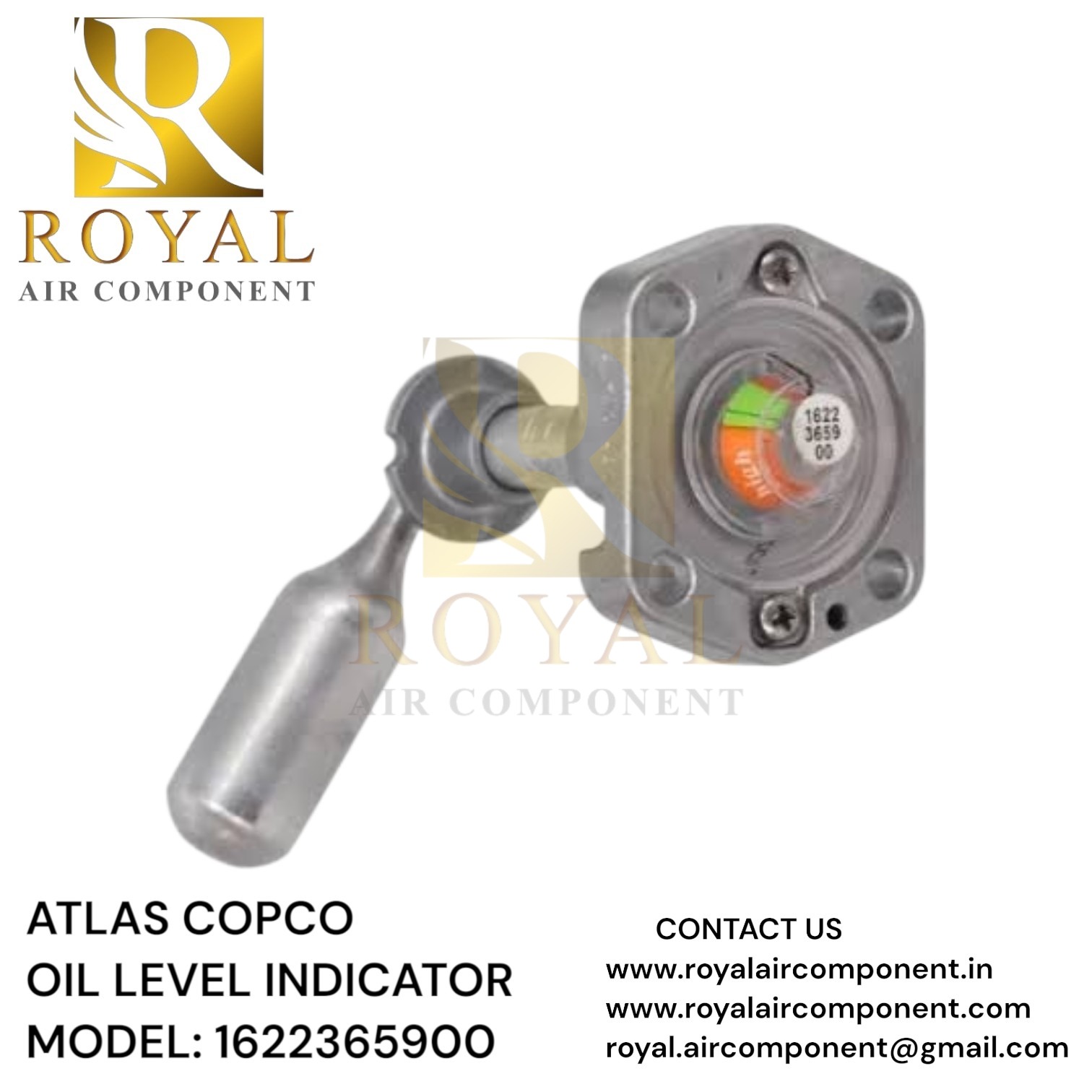 ATLAS COPCO OIL LEVEL INDICATOR P/N. 1622365900