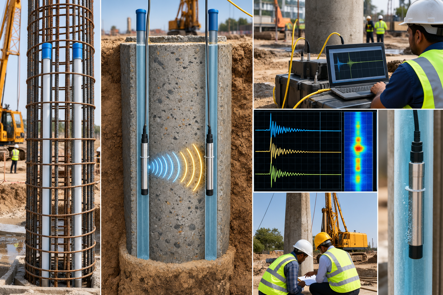 Cross Hole Sonic Logging for Detailed Assessment of Deep Foundation Concrete