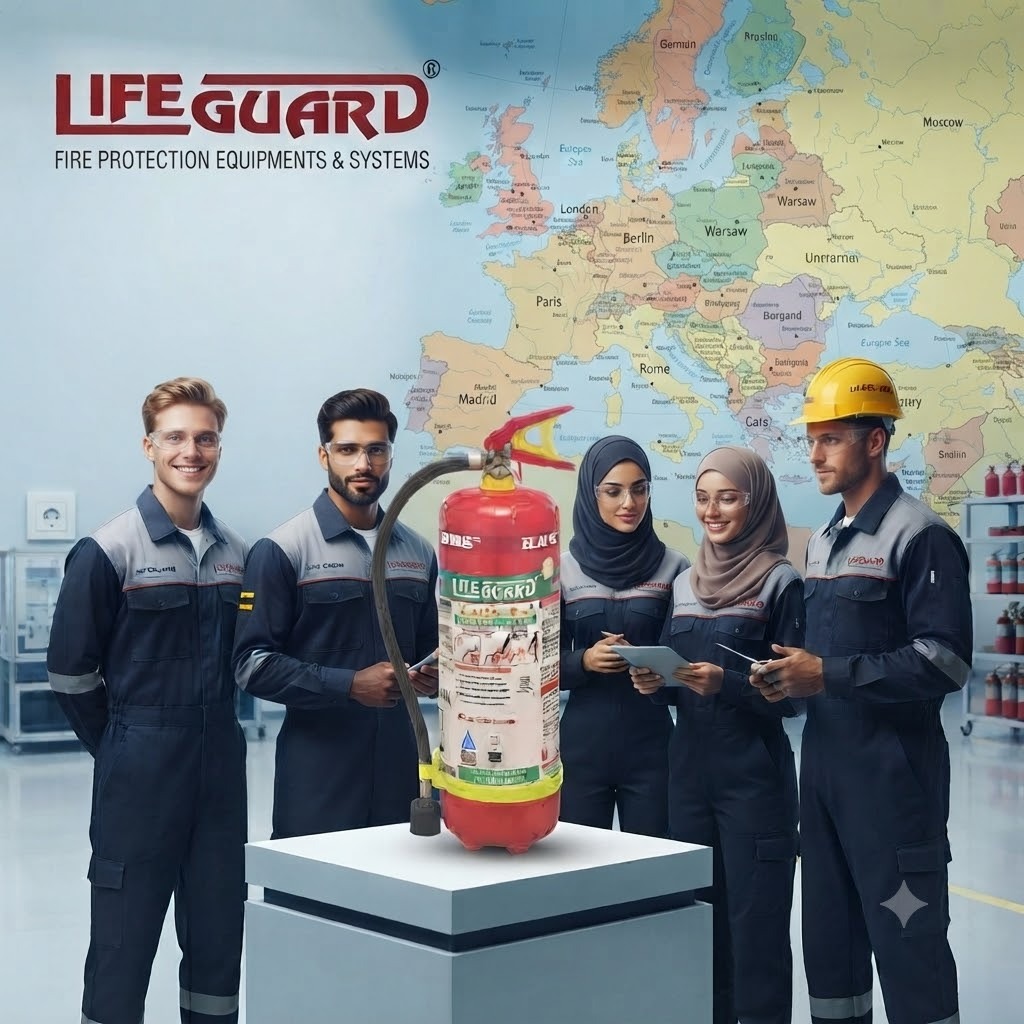 Factory Fire Extinguisher Supplier in Europe
