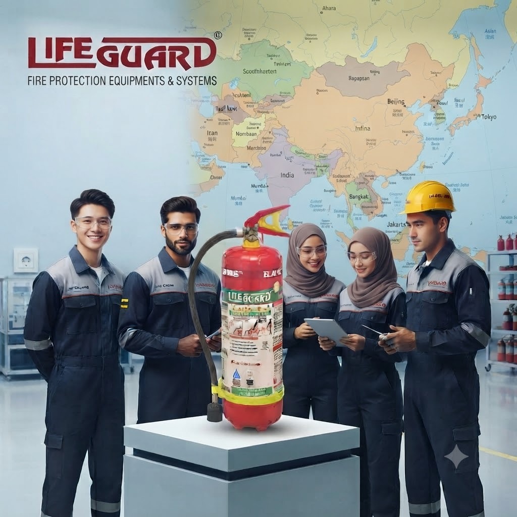 Factory Fire Extinguisher Supplier in Asia
