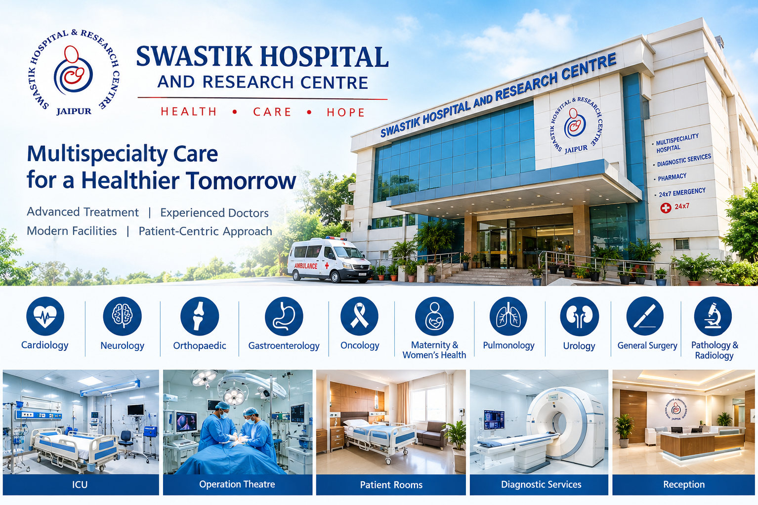 Leading Multispecialty Hospital in Narayan Vihar Jaipur – Swastik Hospital