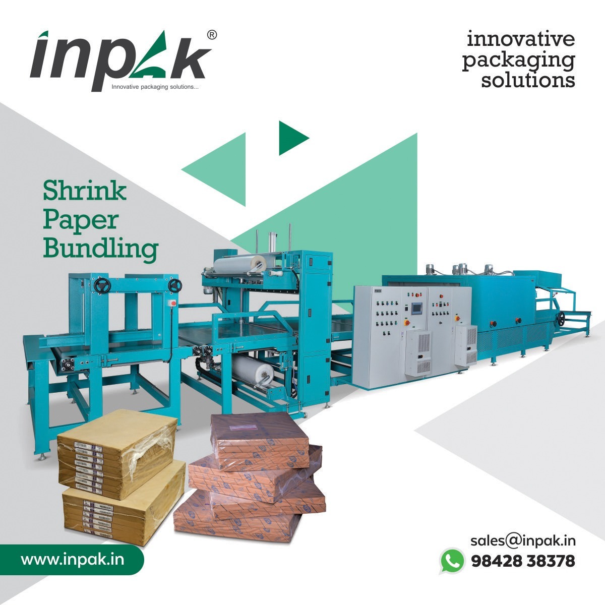 shrink paper bundling machine coimbatore
