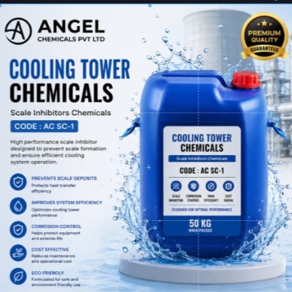 Cooling Tower Scale Inhibitor Chemicals Manufacturer in Vadodara, Gujarat | Angel Chemicals