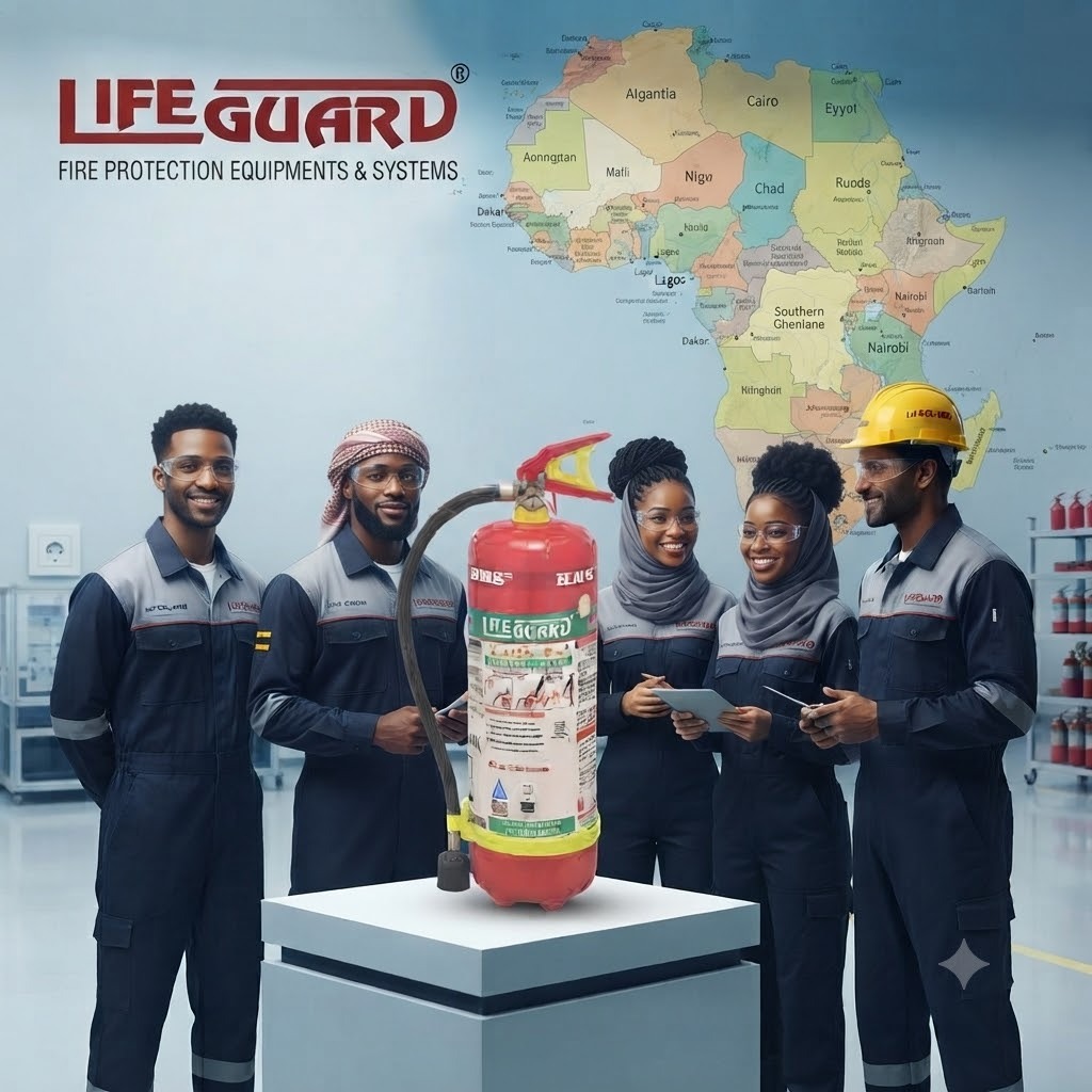 Factory Fire Extinguisher Exporter in Africa