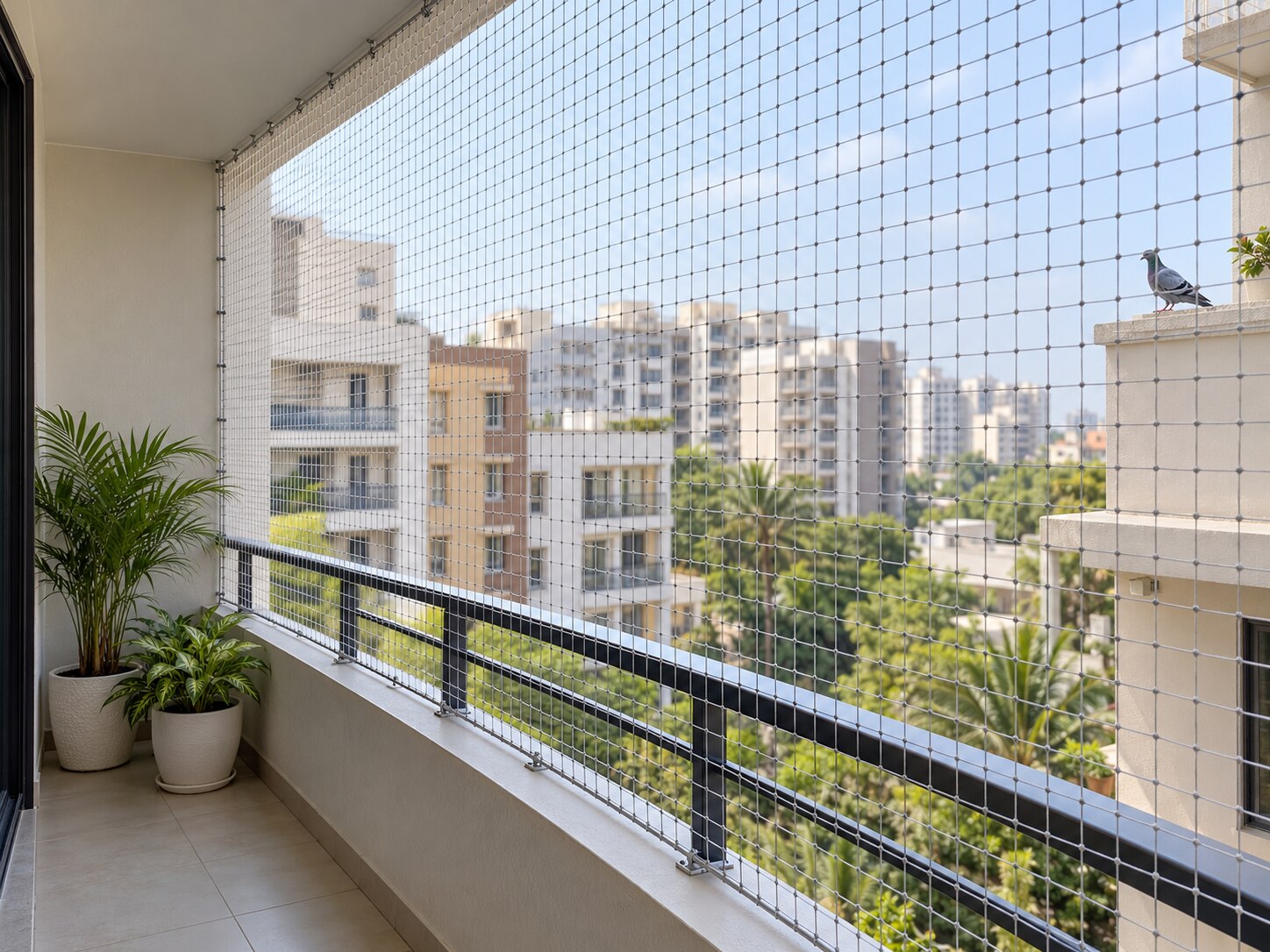 Choosing the Right Kabootar Net Jali for Balconies and Open Spaces