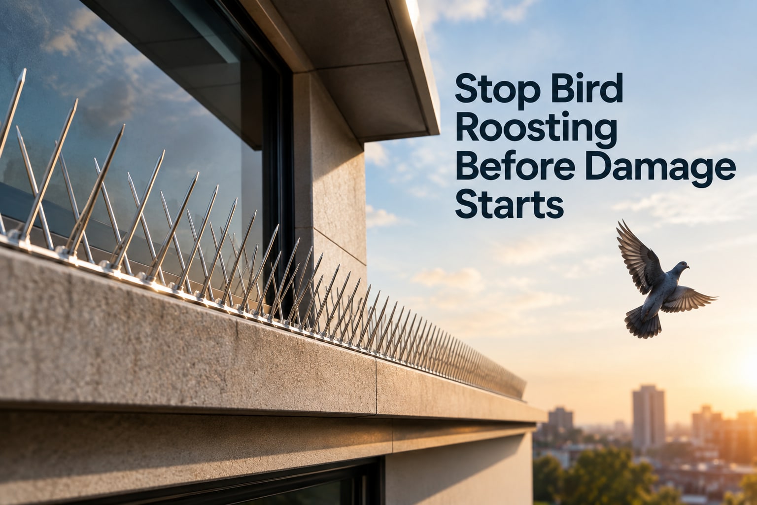 When Should You Consider Installing Bird Spikes on Your Property
