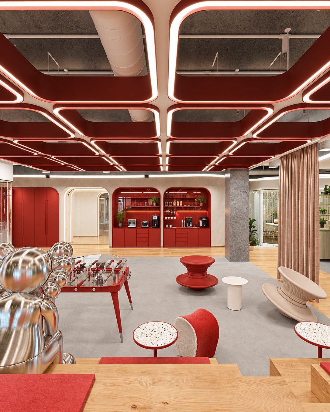 Office Recreation Lounge Design | T. Nagar
