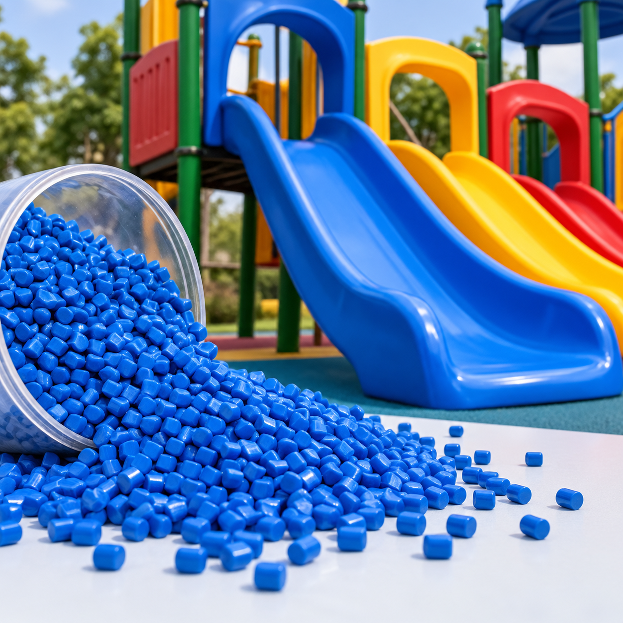 Common Mistakes When Selecting Masterbatches for Play Slides