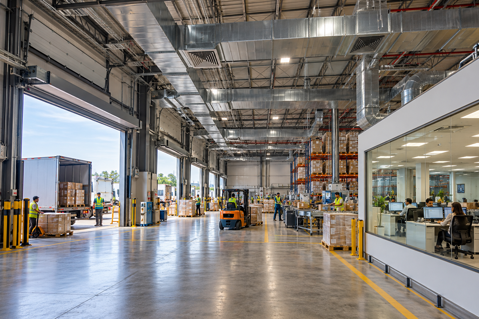Solving Air Distribution Challenges With HVAC Systems for Cargo Centres