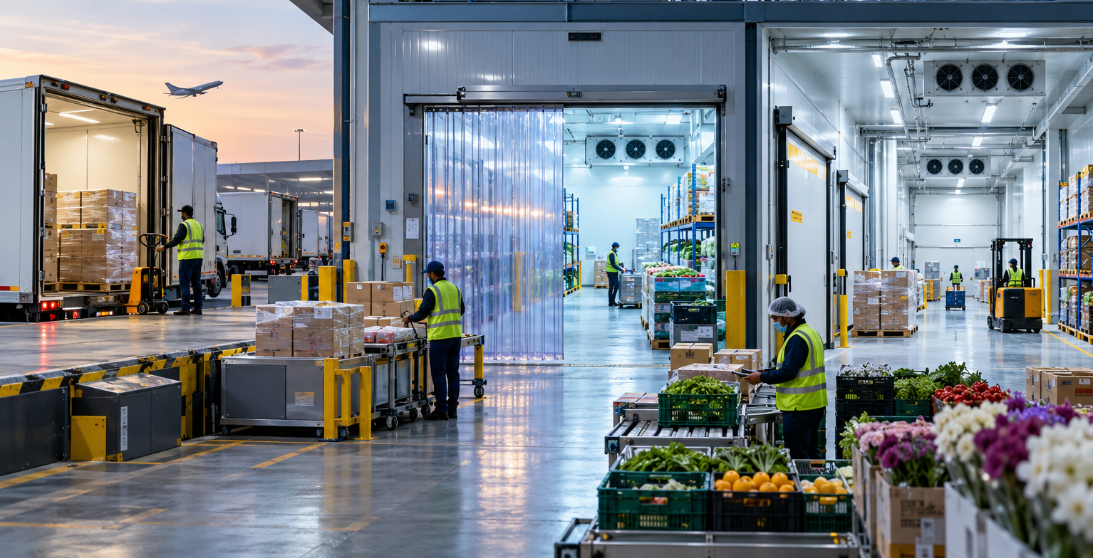 Protecting Temperature Sensitive Goods With HVAC Systems for Perishable Cargo Centres