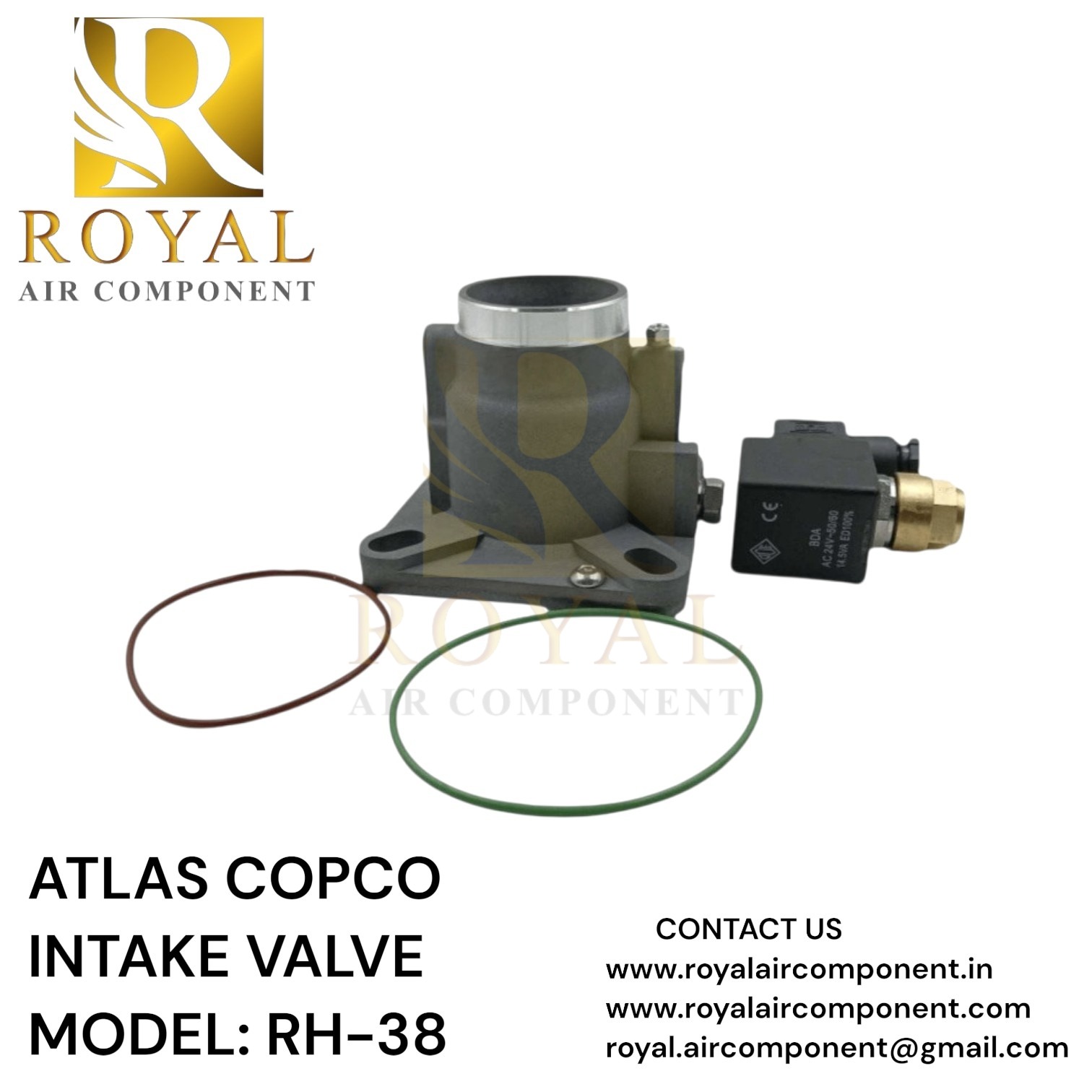 ATLAS COPCO INTAKE VALVE ASSEMBLY RH-38