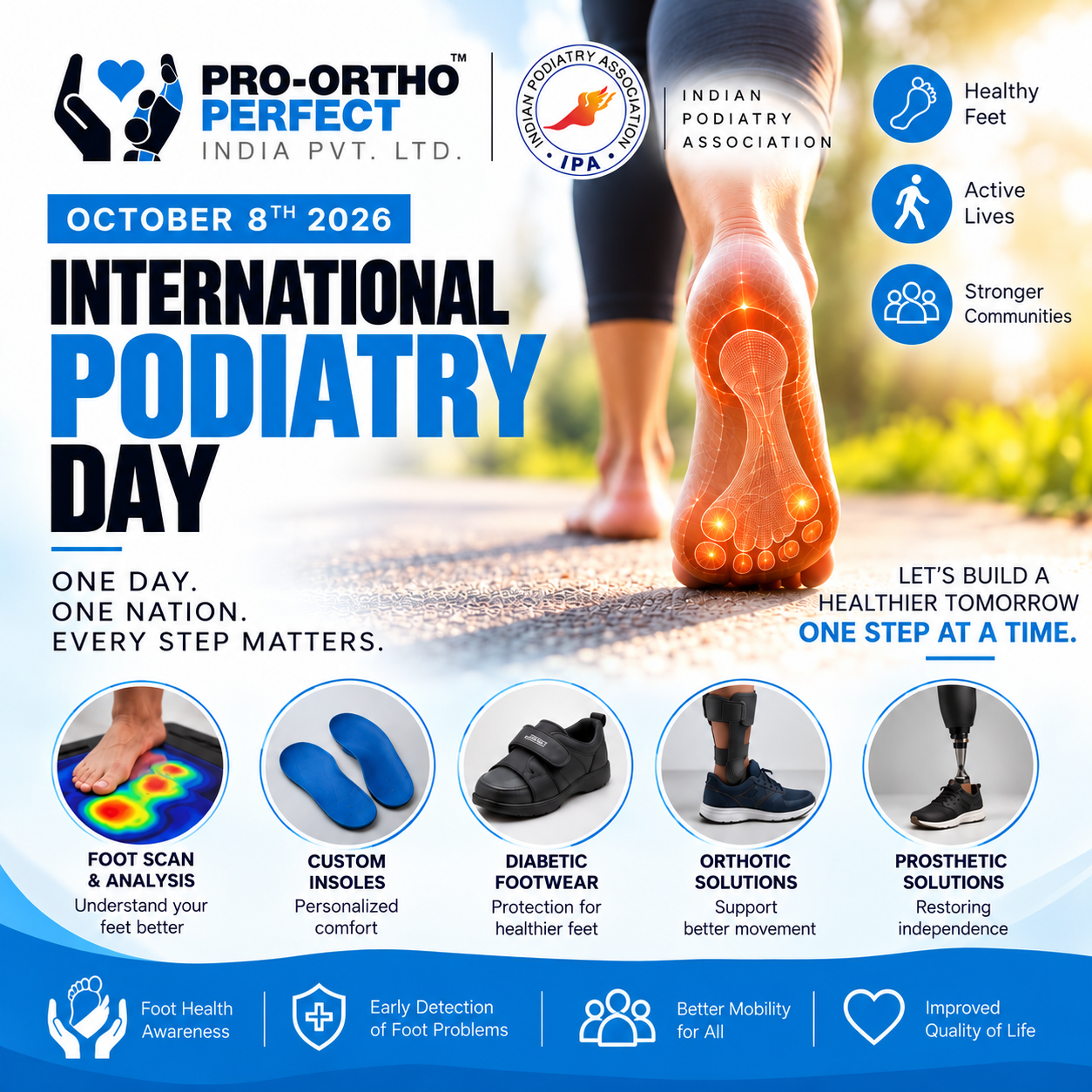 🦶 International Podiatry Day – 8th October 2026