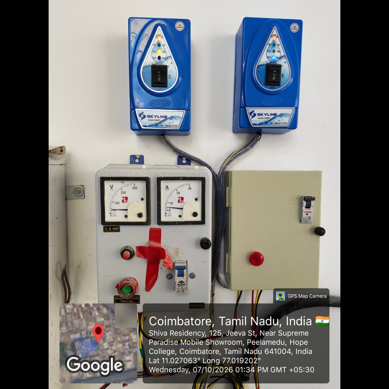 Skyline Aqua Swift Automatic Water Level Controller – Smart Water Management for Homes & Buildings