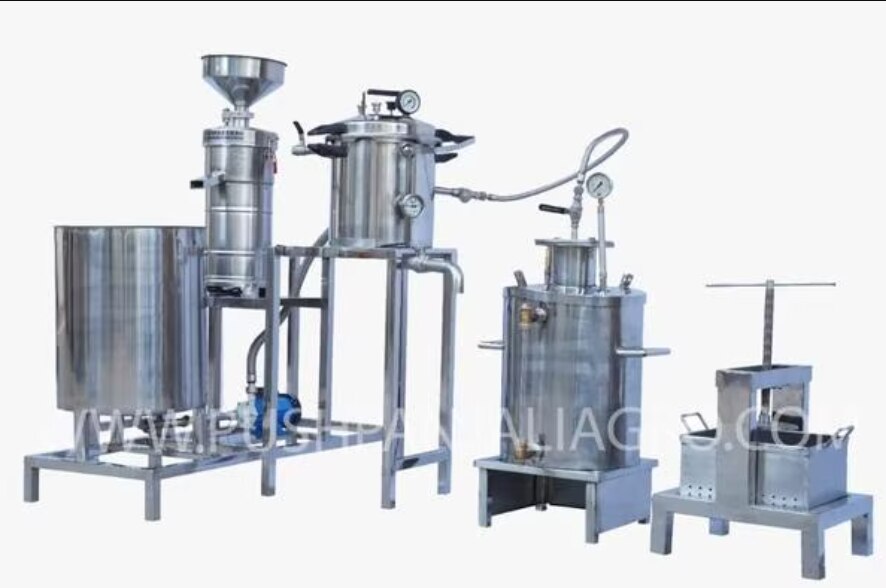100 LPH or 180 LPH or 250 LPH Soya Milk Plant