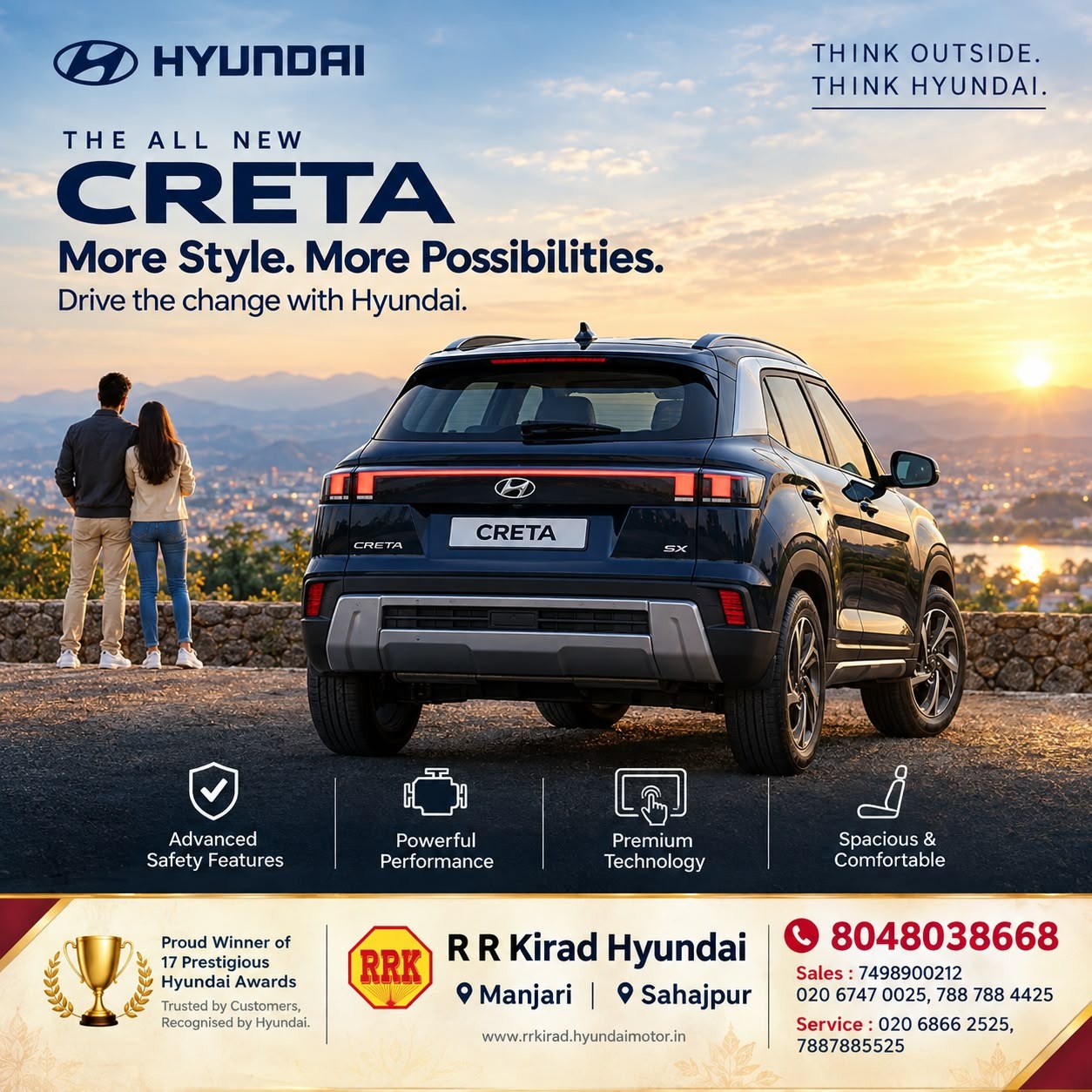 ✨ Turn heads. Own the road.
Meet the Hyundai CRETA — bold design, premium comfort, powerful performa...