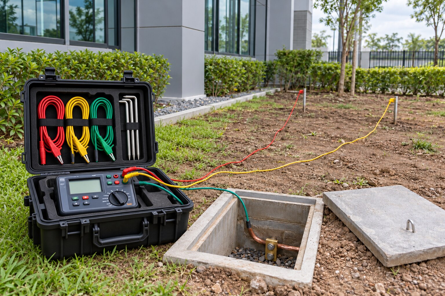 The Importance of Earth Pit Testing in Commercial Buildings