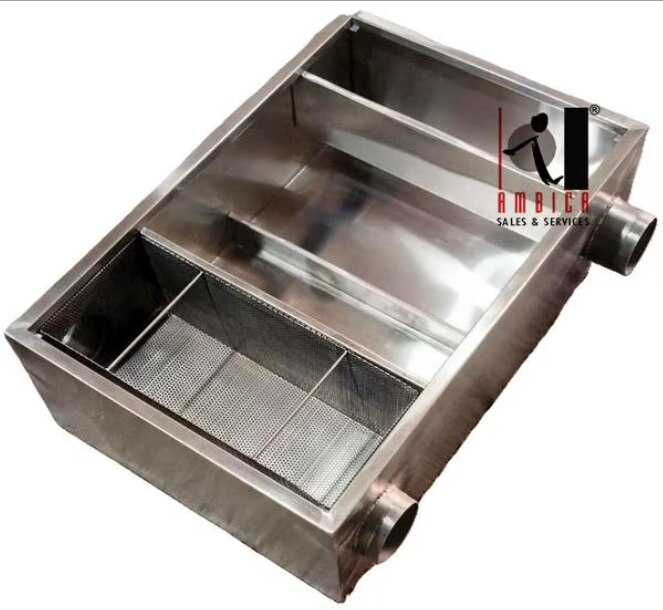 Grease Trap Inside or Grease Box for Canteen Kitchens
