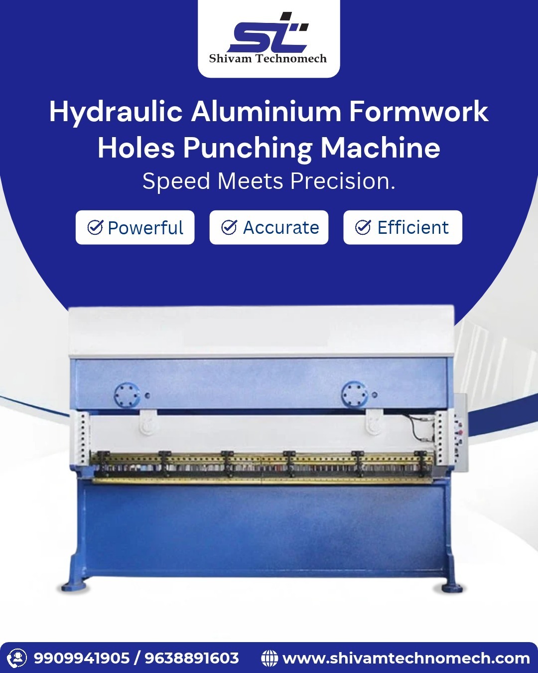 Hydraulic Aluminium Formwork Holes Punching Machine for Fast & Accurate Production