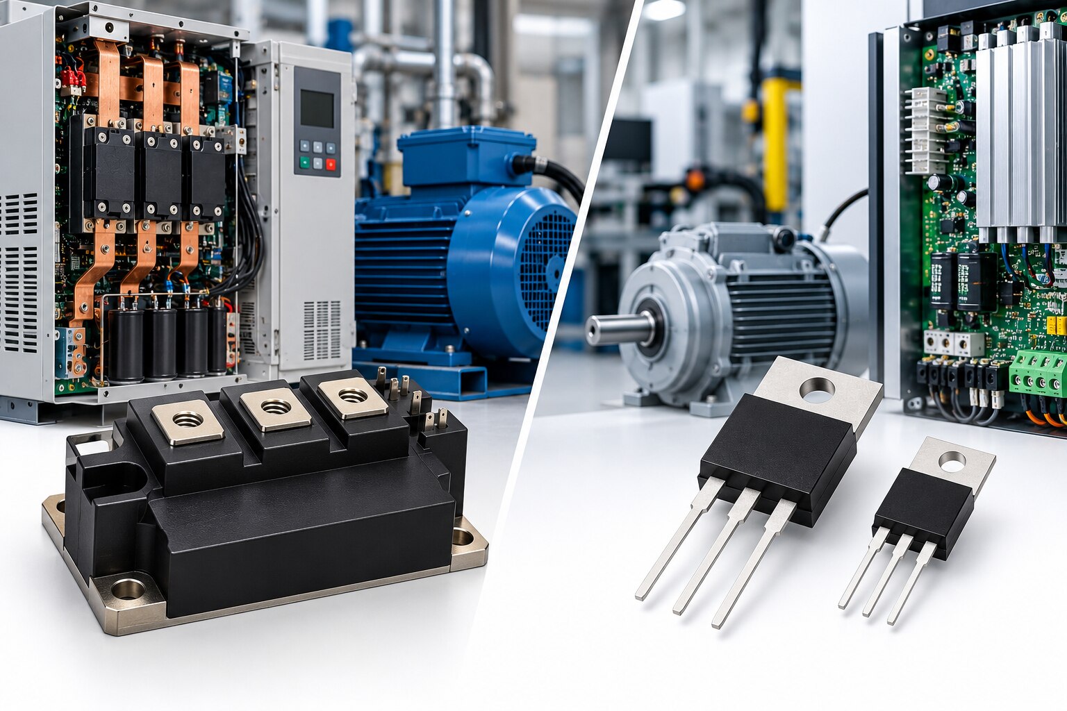 Igbts vs Mosfets for Industrial Motor Control in Delhi