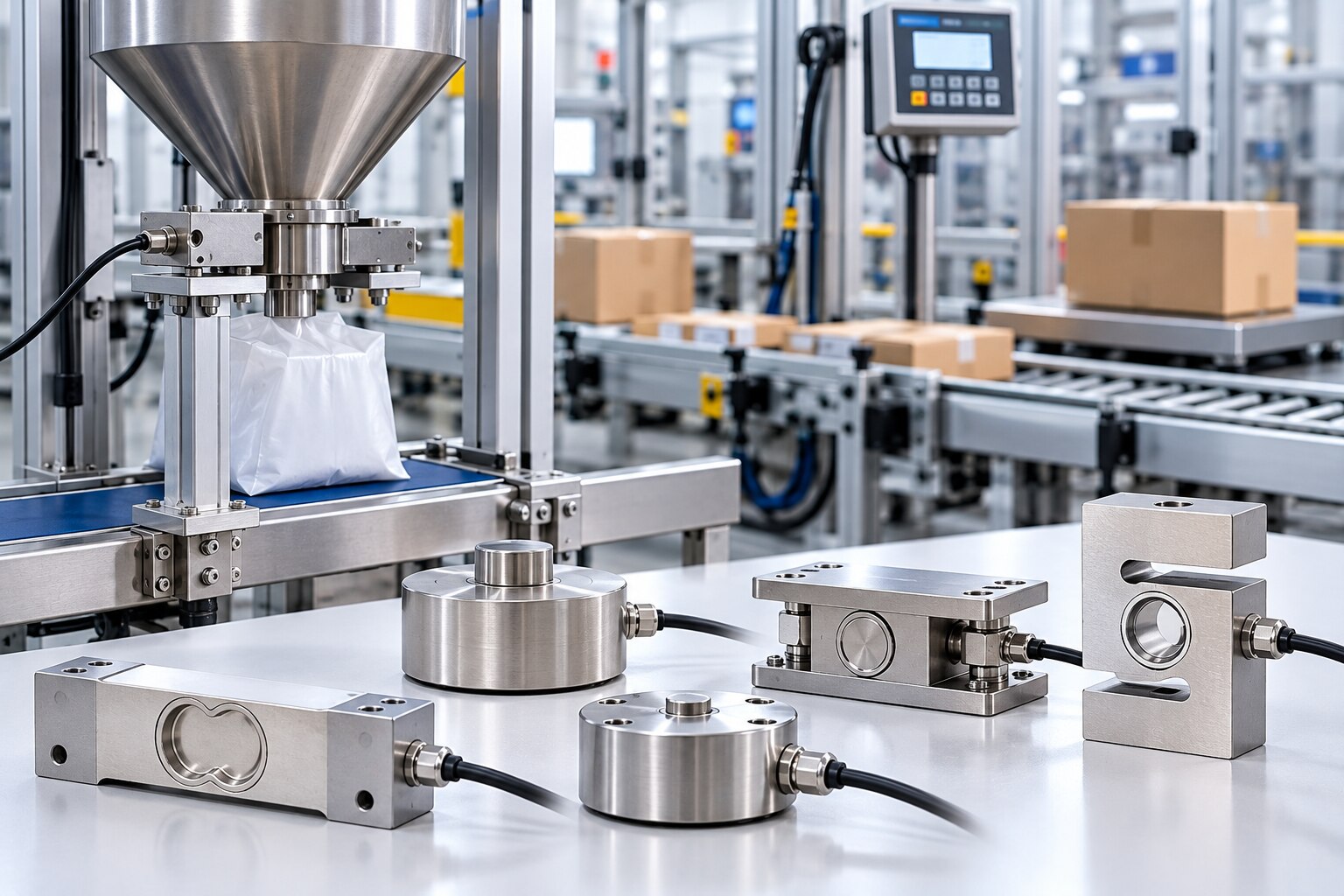 Load Cell Applications for Delhi Weighing and Automation Systems